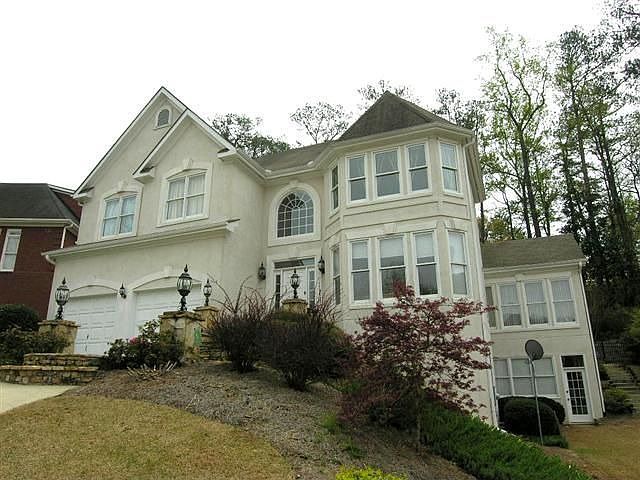 Elegant 6br/5.5ba European style w/ full finished terrace level plus pool.
