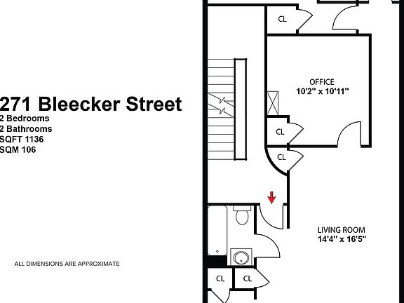 2nd image of 271 Bleecker St #B