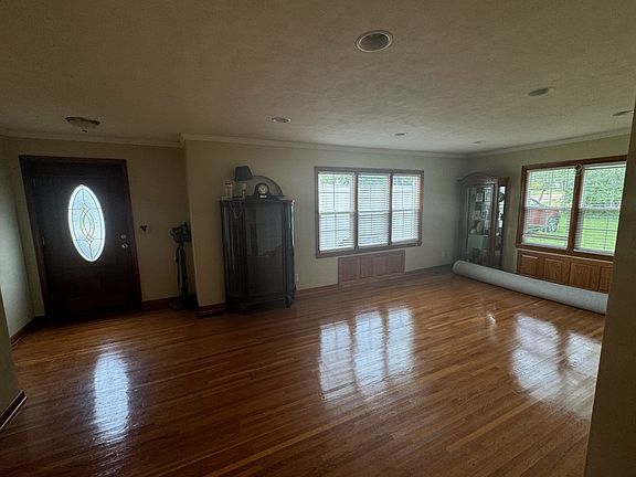 Living room, Front door to the left of picture