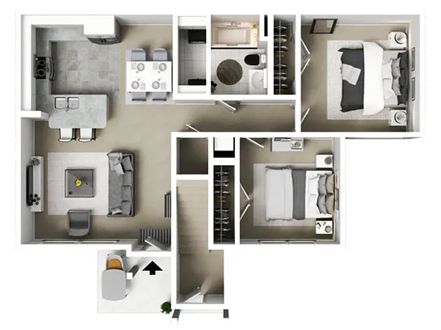 Floor plan B1