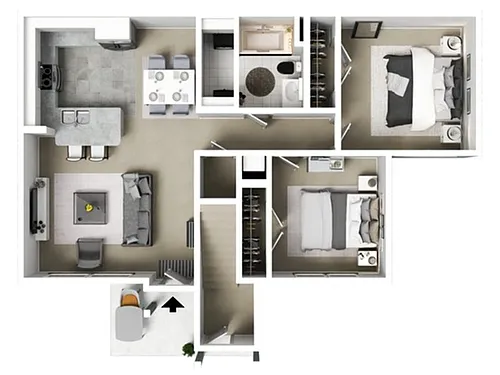Floor plan B1