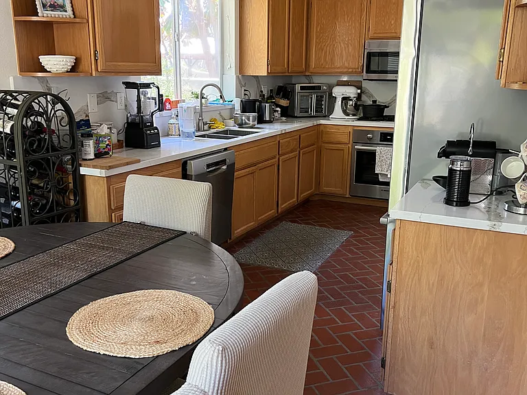 Nook into kitchen