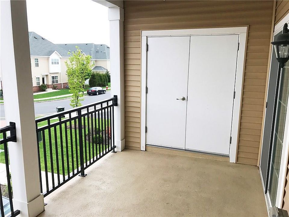 Big balcony overlooking the community.