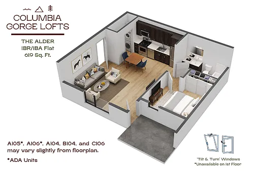 Floor plan The Alder