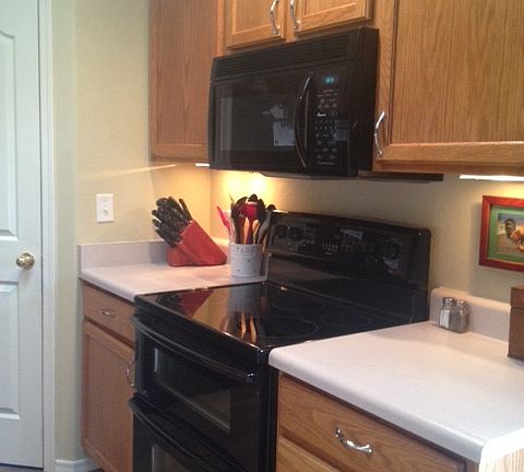 Double oven, glass cook-top