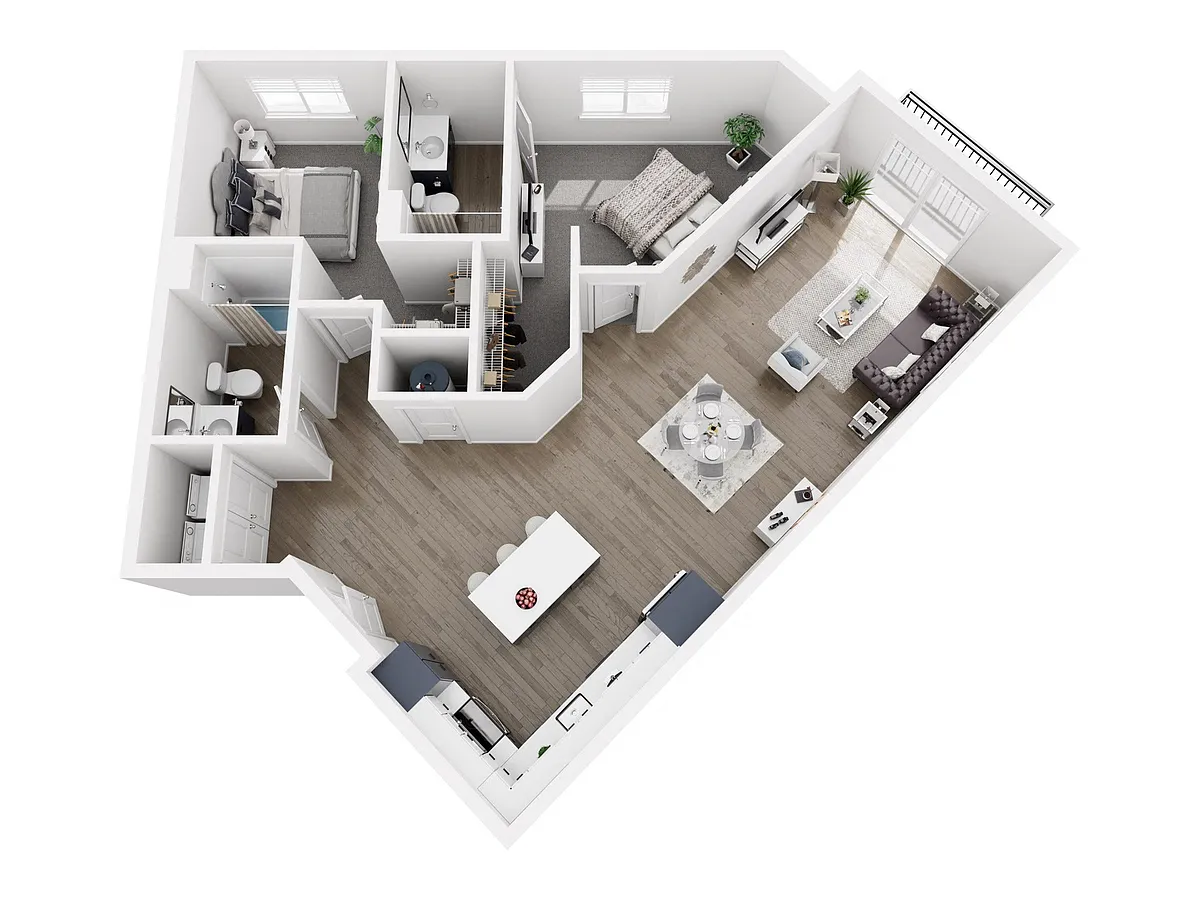 Floor plan B4
