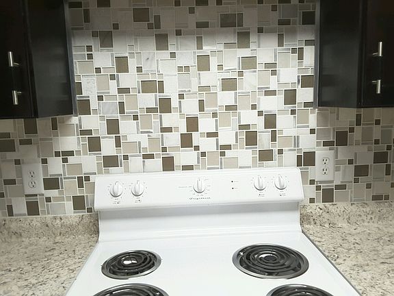 Brand new backsplash