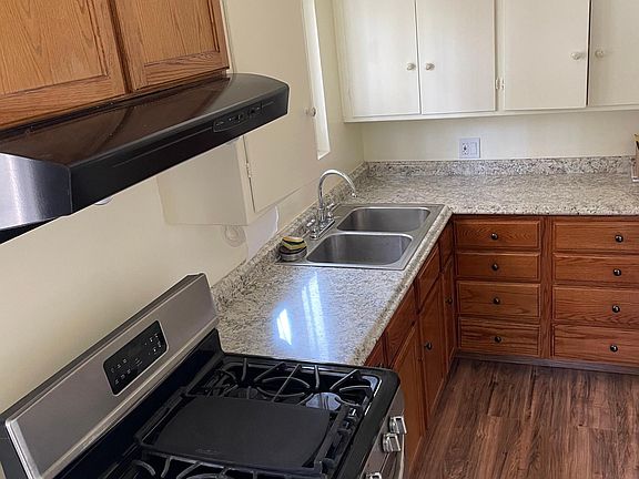 super clean kitchen with lots of storage