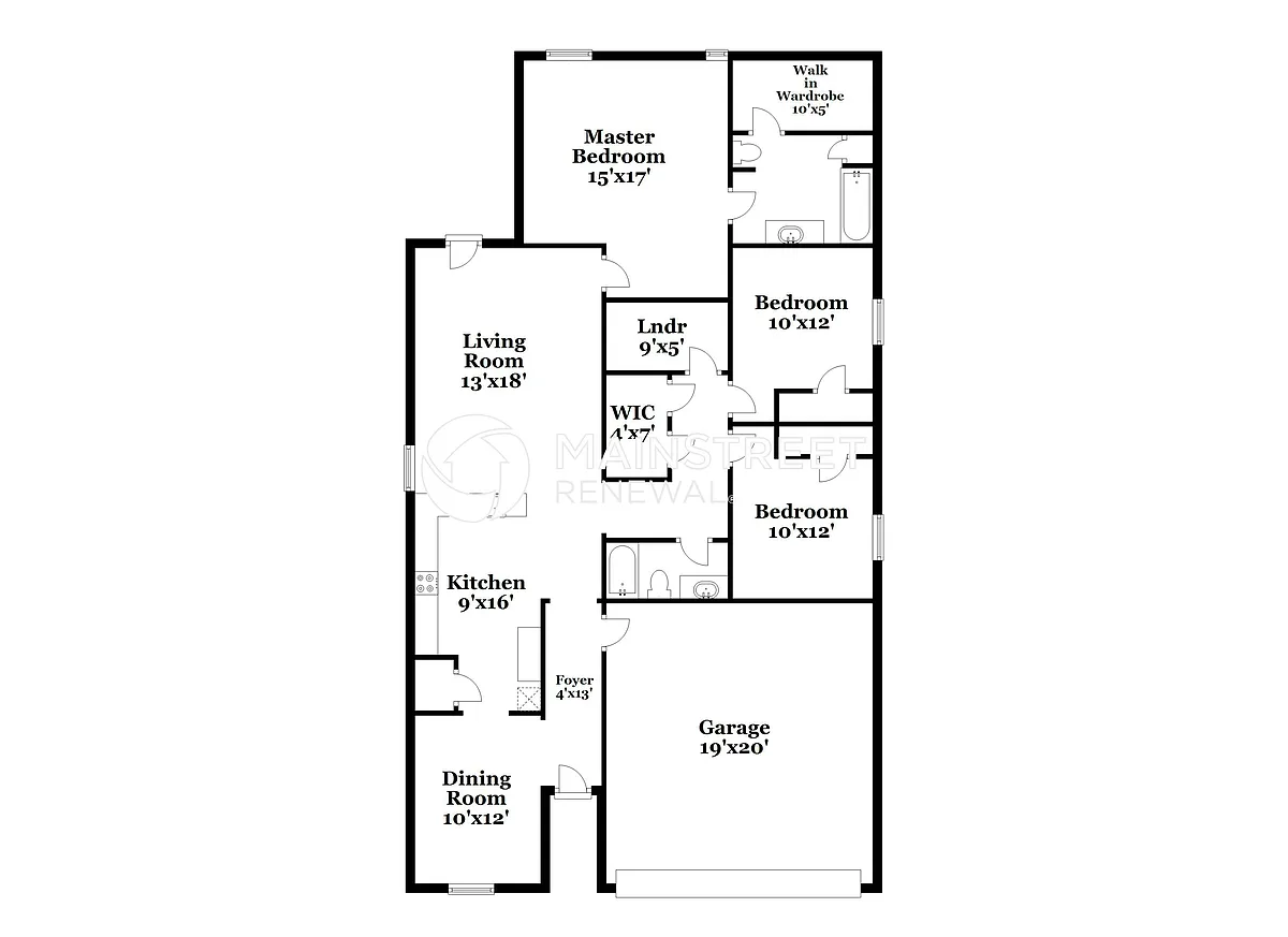 Floor Plan - 3239 Begonia Bnd