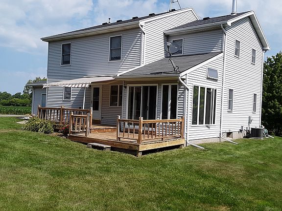 Rear South & East sides