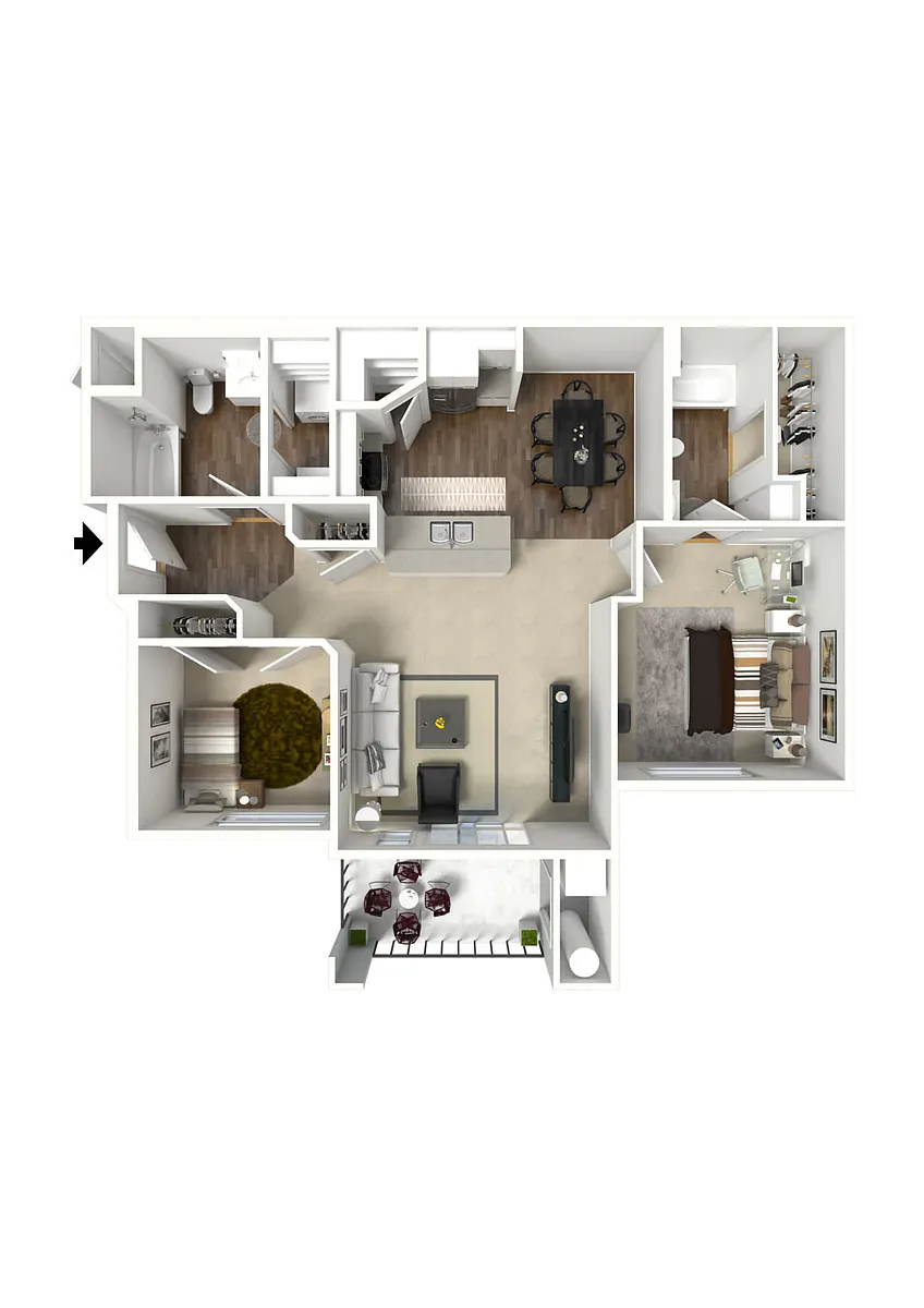 Floor plan Balsam
