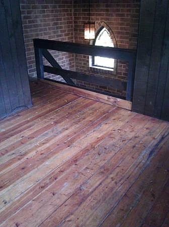 Open view of bedroom