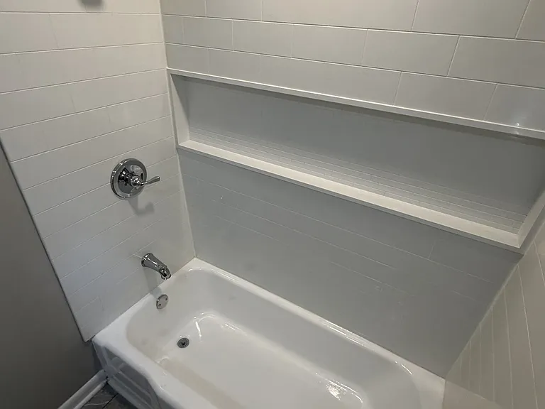Hall bathroom shower/tub