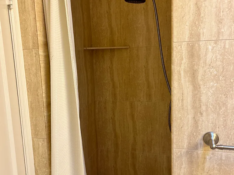 Shower in upstairs bathroom
