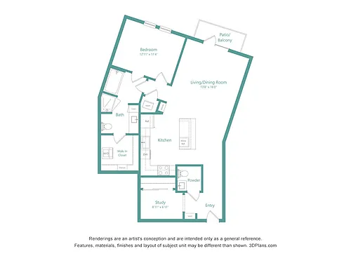 Floor plan A14