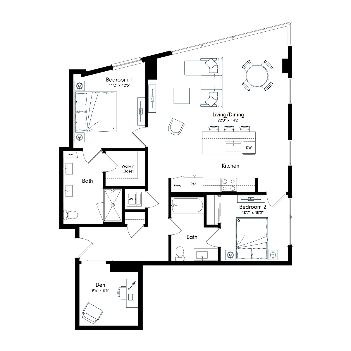 Floor plan BD2
