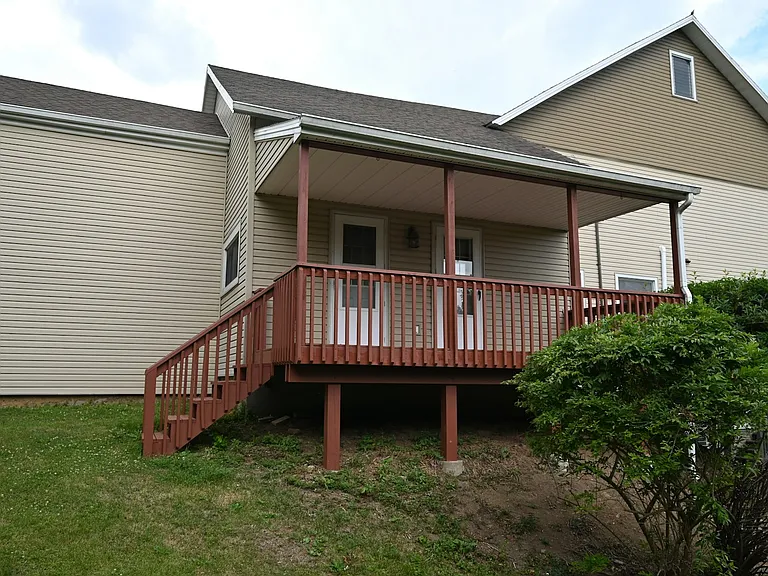 Deck off bedroom 4