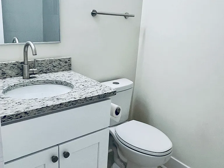 Hallway full bathroom