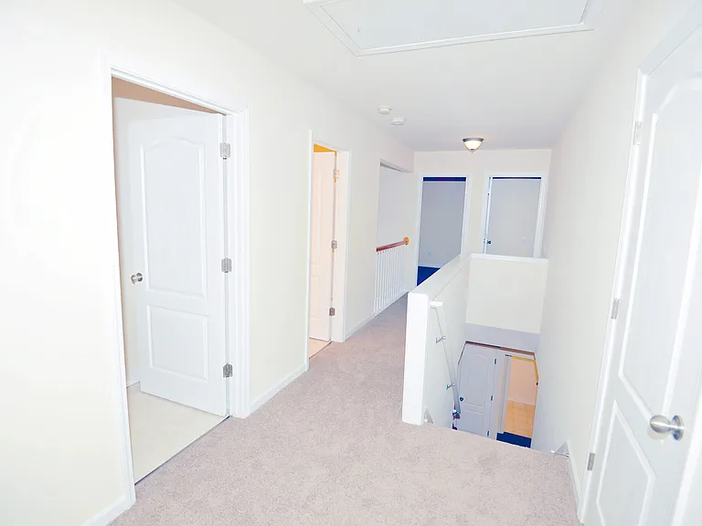 Upstairs hallway view 1
