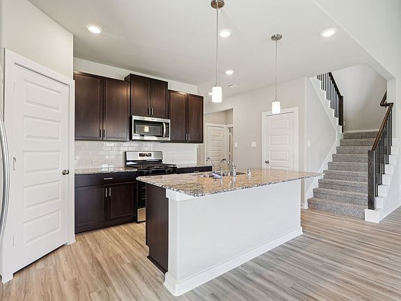 The Royal floorplan in Wall Street Village of Richmond, TX.