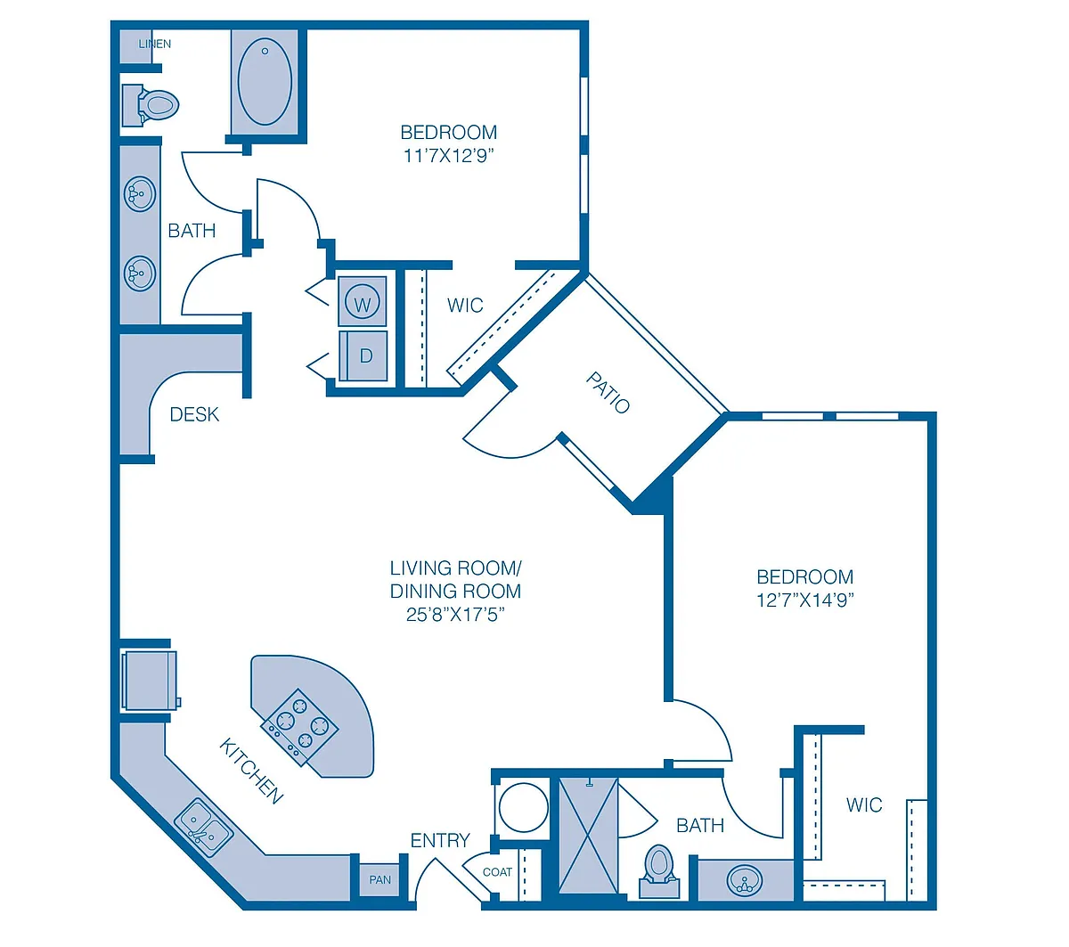 Floor plan B7