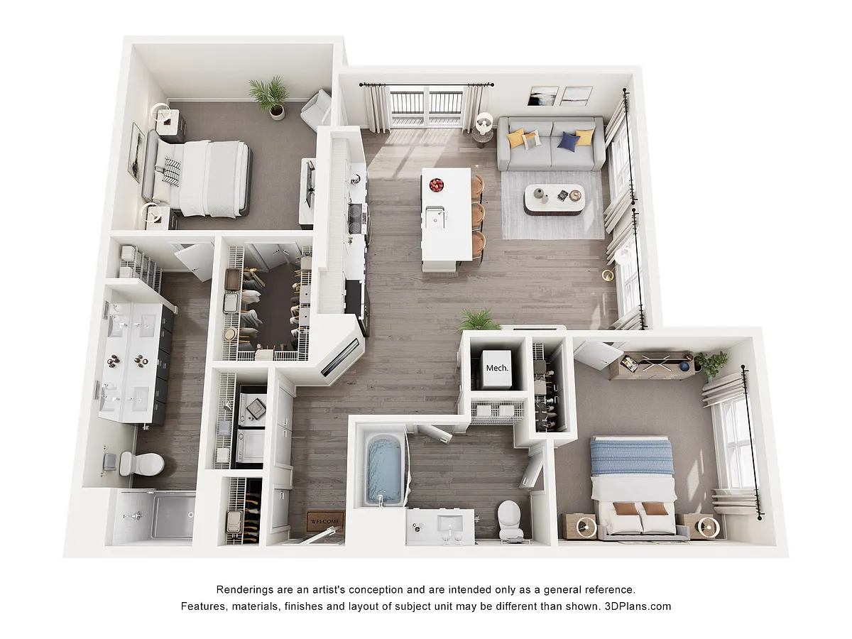Floor plan B9