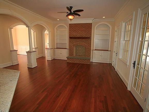 Great room and dining room