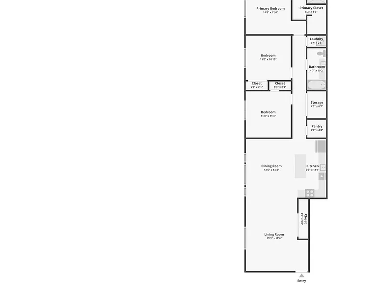 Brand-new 3-Bed, 2-Bath luxury single-level apartment! Bright, open-concept living with modern fi... — Photo 41
