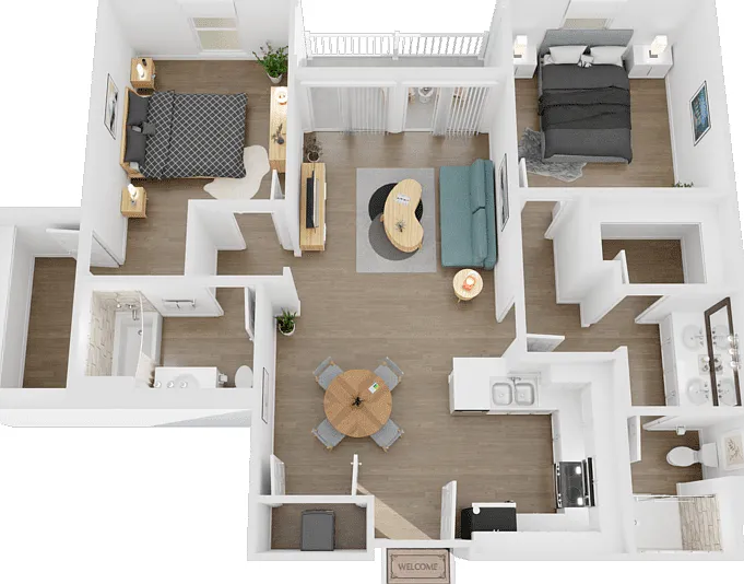 Sicily Salita Floorplan Diagram