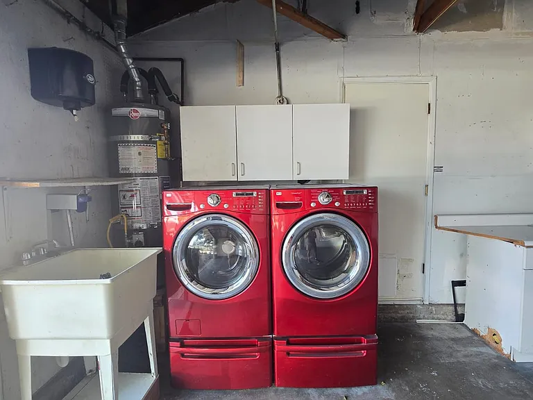 Washer and dryer