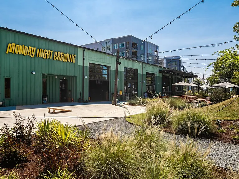 Around the corner from dining and entertainment options