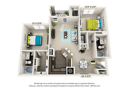 Floor plan B1