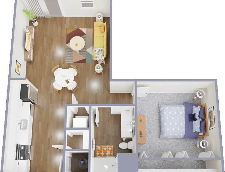 Velvet Canape' Floorplan Diagram