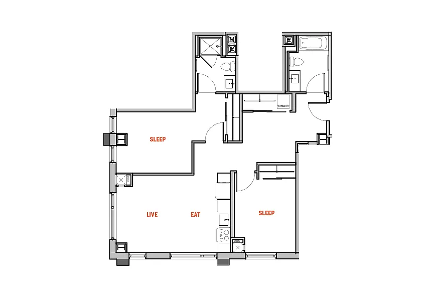 Floor plan D