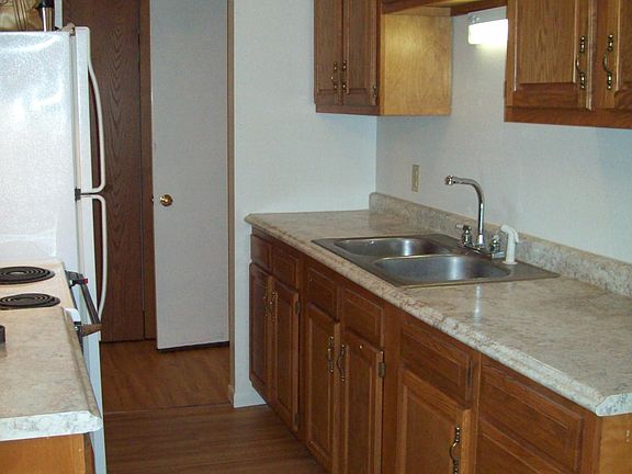 Kitchen with new countertops