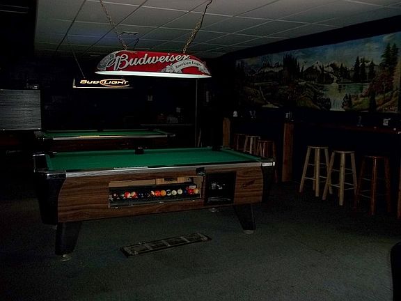 Two Pool Tables (vendor owned).