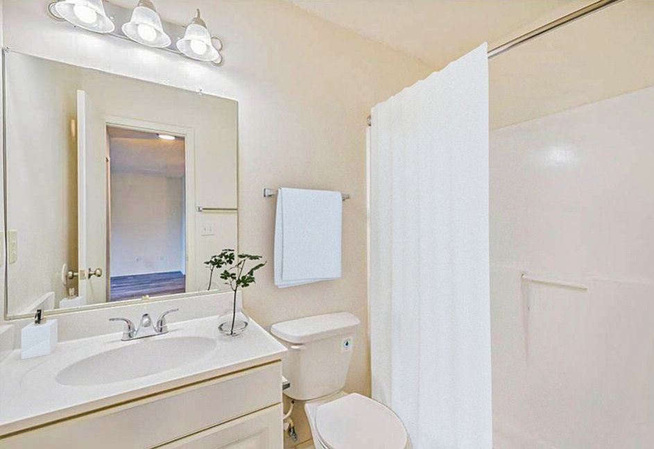 Refresh in well-appointed bathrooms featuring modern vanities, efficient layouts, and sleek finishes that cater to your daily routines.