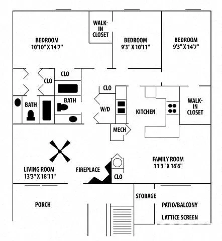 Floor plan The Alexandria