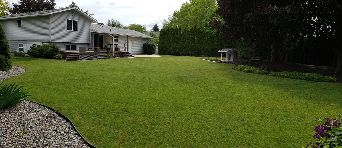 Secluded back yard - 14411 E 20th Ct
