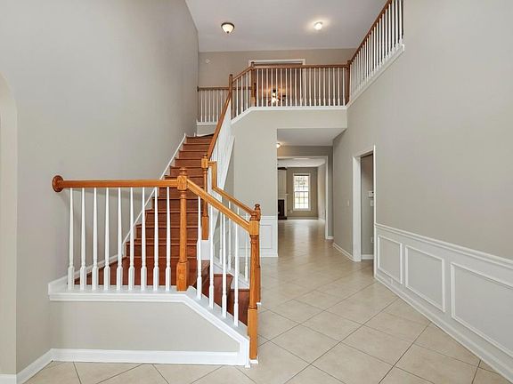 View from front door towards family room