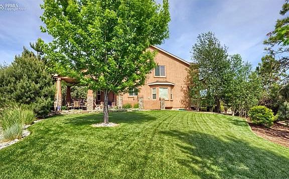 lush landscaping throughout.