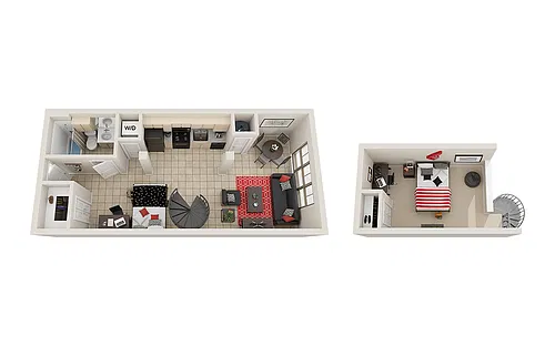 Floor plan E2 Loft