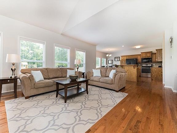 Open Floor plan with plenty of morning light.