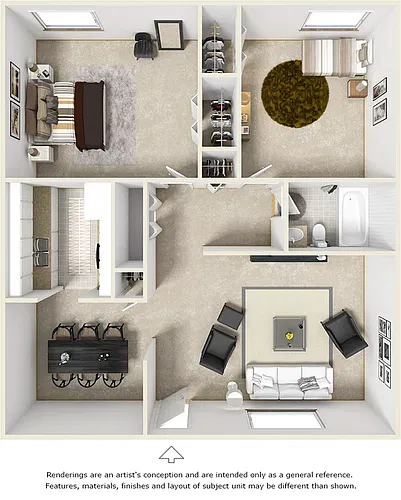 Floor plan The Barcelona with Premium Finishes