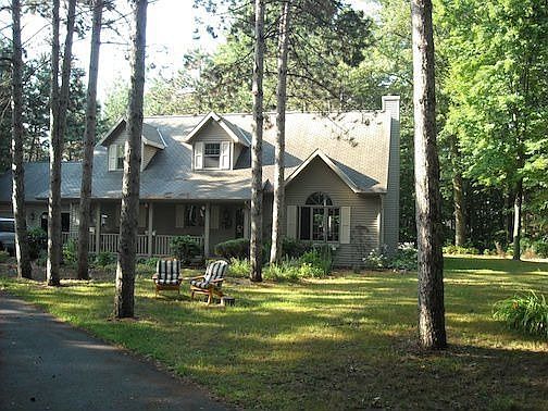 Front view from road