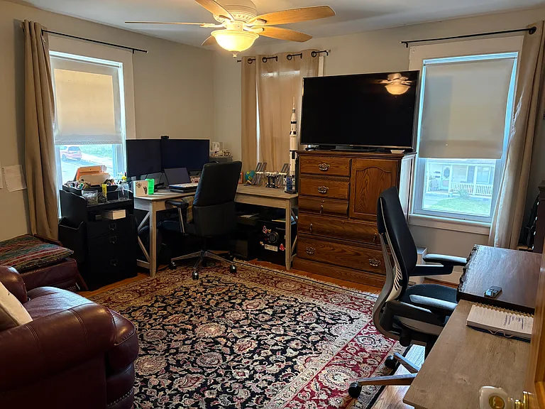 1st floor bedroom currently used as an office