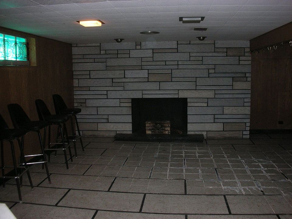 gas/wood fireplace