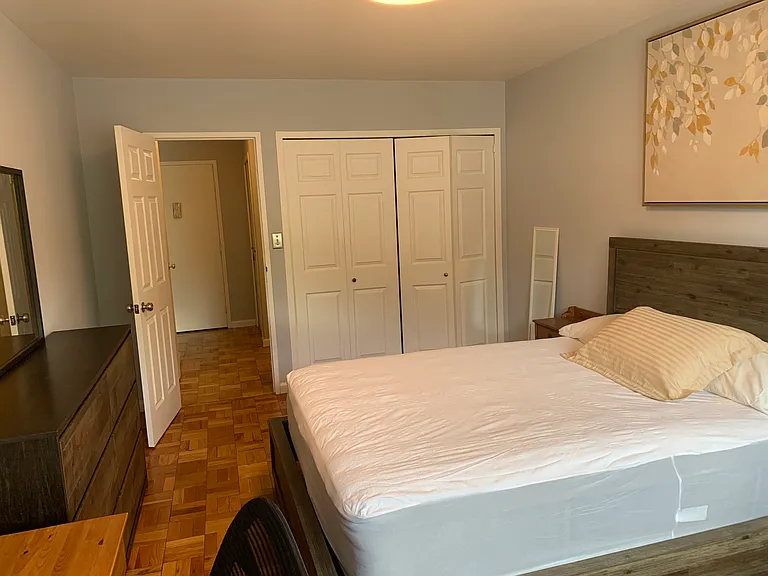 Bedroom and closet space