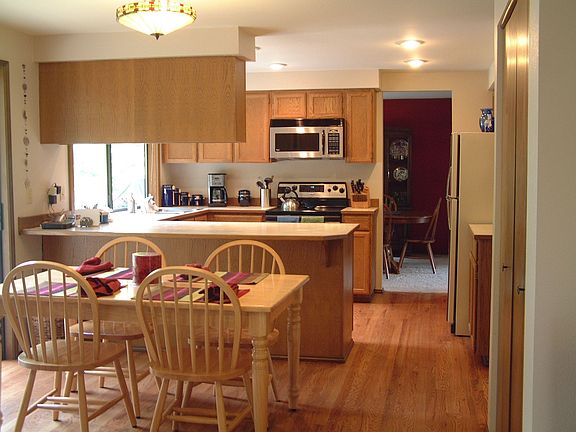 Kitchen with informal dining area