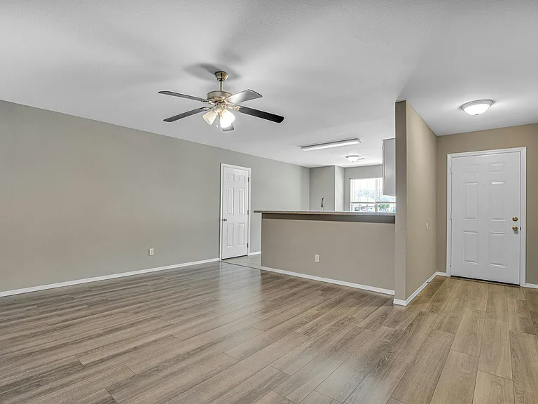 Front Door to Living Room